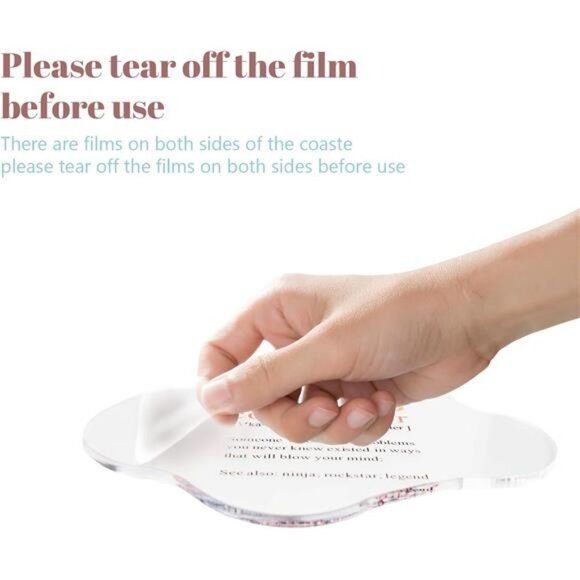 Funny Chaos Coordinator Acrylic Coaster Set Coffee Cup Desk Office Gift - Picture 5 of 8